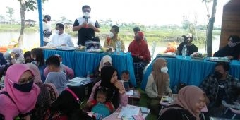 Anggota DPRD Sidoarjo Gelar Lomba Mewarnai Tingkat PAUD dan TK di Yussar Fishing and Playground