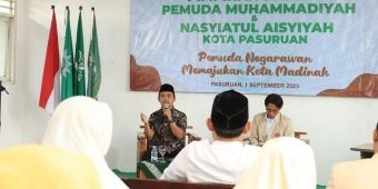 Musyda Akbar Pemuda Muhammadiyah-Nasyiatul Aisyiyah Kota Pasuruan, Mas Adi Beri Pesan Motivasi