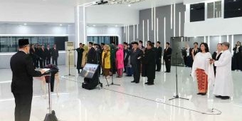 Wamen ATR/BPN Lantik 28 Pejabat Baru, Dorong Adaptasi dan Kolaborasi Hadapi Tantangan Zaman