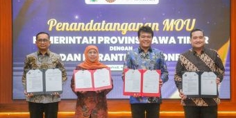 Gubernur Jatim Teken MoU dengan Barantin, Dirikan Instalasi Karantina Terpadu Pertama di Indonesia