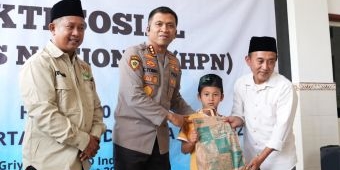 Kapolresta Sidoarjo Hadiri Baksos HPN dan HUT ke-80 PWI di Griya Balita SYD