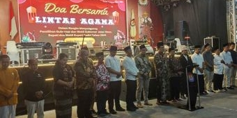 KPU Kabupaten Kediri Gelar Doa Bersama Lintas Agama Jelang Pilkada 2024