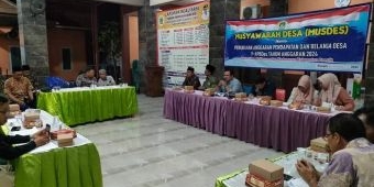 Anggaran BK dan Pokir DPRD Gresik Berkurang, Pemdes Slempit Gelar Musdes P-APBDes 2024