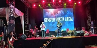 Satpol PP dan Bea Cukai Malang Sosialisasikan Gempur Rokok Ilegal saat Jambore Satlinmas