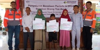 SBI Salurkan Beasiswa Pendidikan GOTA Rp187 Juta untuk 7 Desa di Tuban