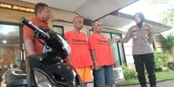 2 Maling LPG di Mulyorejo Surabaya Ternyata Sudah Curi 3 Motor di Lokasi Berbeda