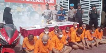 Polisi di Probolinggo Ringkus 11 Pengedar Narkoba