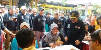 Pakde Karwo Hadiri Puncak Baksos Kesehatan HPN 2019 di Bangkalan