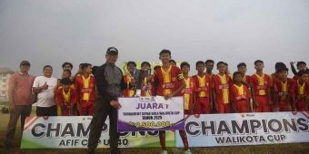SMPN 2 Kediri Juara Wali Kota Cup 2025, Gus Qowim Dorong Pembinaan Karakter Pelajar