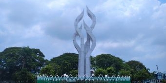 Monumen Arek Lancor Pamekasan Dipasang Fasilitas WiFi Gratis