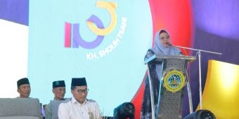 Hadiri Haul Bungah, Plt Bupati Gresik Ingatkan Agar Tak Ada Perebutan Kekuasaan