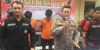 Dua Pelaku Curanmor di Lakarsantri Ditangkap saat Nongkrong, Polisi Temukan Kunci T