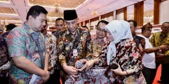 Dukung Produk UMKM, Pj Arief Pamerkan Batik Khas Bangkalan di Maju Expo dan Forum 2024