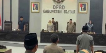 DPRD Kabupaten Blitar Bahas Pandangan Fraksi terhadap Raperda APBD 2026 dalam Rapat Paripurna