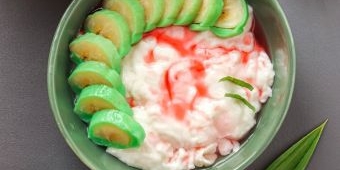 Segarnya Es Pisang Ijo, Takjil Khas Makassar yang Cocok untuk Buka Puasa