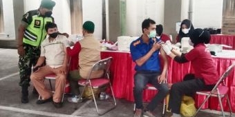 Cegah Varian Omicron, Kodim 0830/Surabaya Utara Gelar Serbuan Vaksinasi Booster
