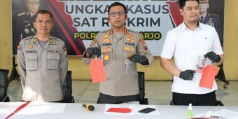 Curat Lintas Provinsi, Polresta Sidoarjo Tetapkan 6 Tersangka Pembobol Brankas di Taman Pinang