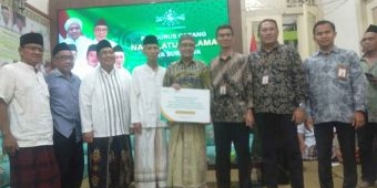 PCNU Surabaya Terima Bantuan untuk Renovasi Kantor