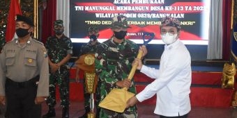 TMMD ke-113 Kodim 0829/Bangkalan Resmi Dibuka Bupati Ra Latif