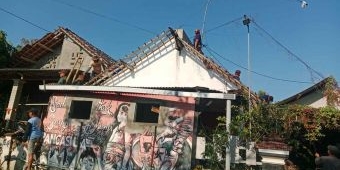 Puting Beliung Rusak 48 Rumah dan Masjid di Kabupaten Kediri