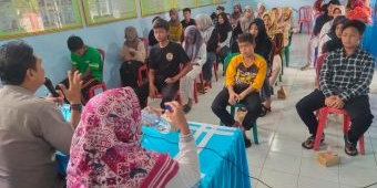 Polsek Sine Ngawi Gelar Sosialisasi Bahaya Narkoba