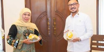 diskusi-bareng-wamen-giring-ganesha-khofifah-rekomendasikan-pengembangan-area-majapahit-di-trowulan