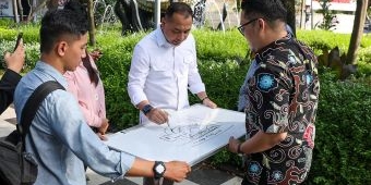 Pemkot Surabaya Kebut Penataan Area Plaza KBS