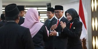 Lantik 43 Pejabat, Wali Kota Kediri Tekankan Integritas dan Adaptabilitas ASN