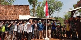 Kodim 0812/Lamongan Libatkan Kombatan Teroris Dalam Program TMMD ke-109 di Desa Tebluru