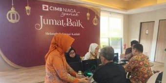 CIMB Niaga Syariah Luncurkan Program Jumat Baik di 5 Kota