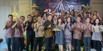Puncak Perayaan HUT Ke-12, Aston Madiun Gelar Doa Syukur dan Potong Tumpeng