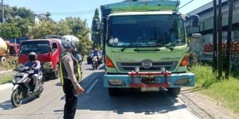 Polresta Sidoarjo Amankan Truk Gandeng yang Tabrak Mahasiswi hingga Tewas di Buduran