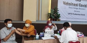 Ratusan Karyawan PT SIG Pabrik Tuban Jalani Vaksinasi Dosis Ketiga