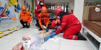 Gelar Simulasi Gempa di Balai Kota Among Tani, Pemkot Batu Latih Kesiapsiagaan Aparatur dan Warga