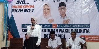 Keluarga Besar Bawean Nyatakan Dukung Vinanda-Gus Qowim di Pilwalkot Kediri