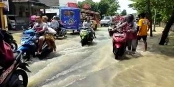 Ribuan Rumah hingga Jalan Nasional Bojonegoro - Surabaya Tergenang Banjir