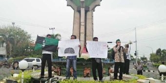 Kecam Tindakan Israel di Masjid Al Aqsa, HMI Tuban Gelar Aksi Solidaritas