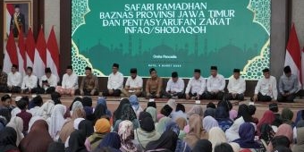 Safari Ramadan, Baznas Jatim Salurkan ZIS pada 500 Anak Yatim di Kota Batu