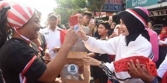 Serunya Lomba Agustusan di CFD, Wali Kota Kediri Guyub Bareng Warga