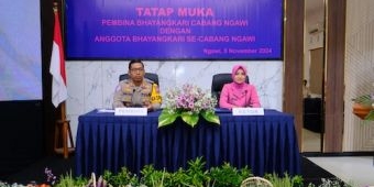 Dukung Swasembada Pangan, Kapolres Ngawi Ajak Bhayangkari Manfaatkan Pekarangan Rumah