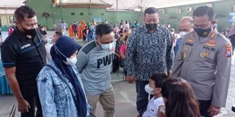 Peringati HPN 2022, PWI dan Polres Kediri Gelar Vaksinasi Massal