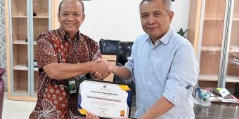 Kantah Kabupaten Pasuruan Raih Penghargaan dari KPKNL Sidoarjo