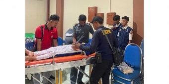 Gercep Tangani Peserta Lomba yang Sakit, Dokpol Polres Madiun Kota Tuai Apresiasi