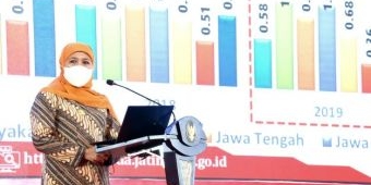 Data BPS,  Ekonomi Jatim Tumbuh 5,20 Persen,  di atas Nasional, Gubernur Khofifah Bersyukur