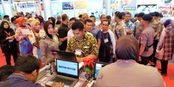 SKCK Online Polresta Sidoarjo Dipamerkan dalam IPS Forum 2018