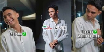 Marselino Ferdinan Tampak Bergaya dalam Setelan Daur Ulang