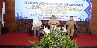 Tumbuhkan Wirausaha Baru, Dinkop Trenggalek Gelar Pelatihan Wanita Hebat Berwirausaha