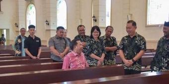 Kunjungi 2 Tempat Ibadah, Bupati Jember Tegaskan Komitmen Toleransi