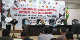 Persiapan Nataru, Pj Zanariah Beri Arahan Dalam Rakor Operasi Lilin Semeru 2024 Kota Kediri