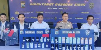 Polda Jatim Bongkar Sindikat Penipuan Jual Beli Mobil Daring